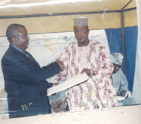 Elder P. Z. Aginighan visits ACTA